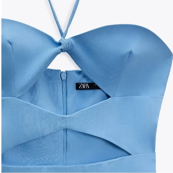 LAST 1️⃣—NWT Zara Cut Out Dress - Picture 9 of 16